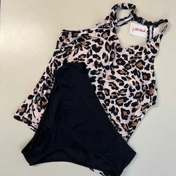 Firpearl Other - Women's Tankini Swimsuits Two Piece Swimsuit - Size 18